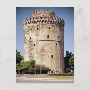 Cartão Postal A Torre Branca, construída durante