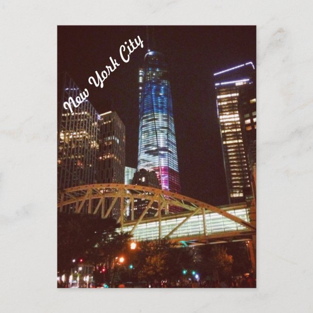 Cartão Postal A Torre da Liberdade (Frente)