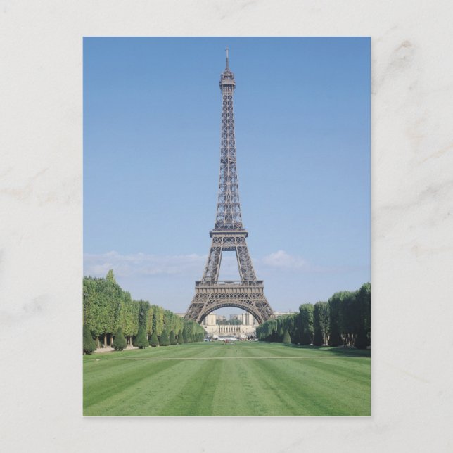 Cartão Postal A Torre Eiffel (Frente)