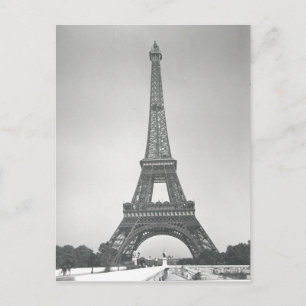 Cartão Postal A torre Eiffel, 1887-89