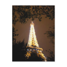 A Torre Eiffel à Noite, Paris, França