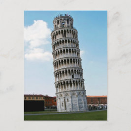 Cartão Postal A Torre Inclinada de Pisa 2