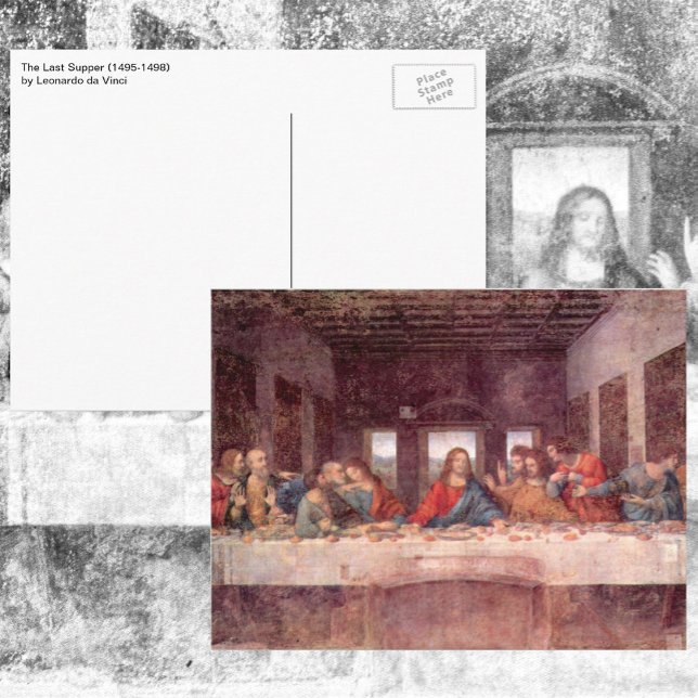 Cartão Postal A Última Ceia de Leonardo da Vinci (Criador carregado)