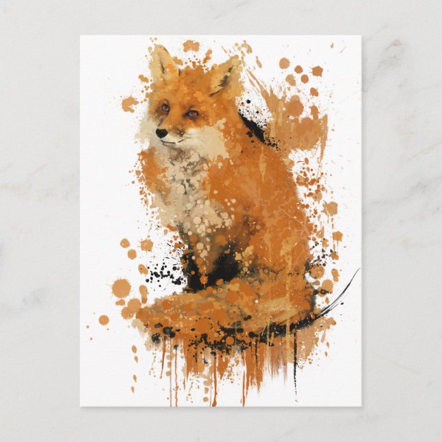 Cartão Postal A Última Raposa (Frente)