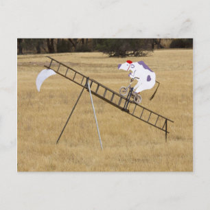 Cartão Postal A Vaca Saltou Sobre A Lua