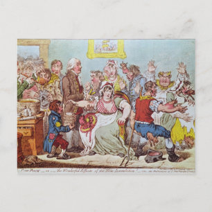 Cartão Postal A Varíola ou os Efeitos Maravilhosos