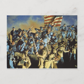 Cartão Postal A velha bandeira nunca tocou no chão