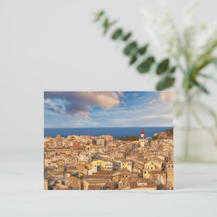 Cartão Postal A velha cidade de Corfu, Grécia