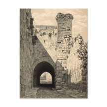 A Via Dolorosa em Jerusalém