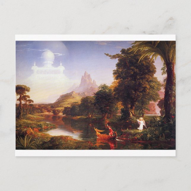 Cartão Postal A Viagem da Vida: Juventude de Thomas Cole (Frente)