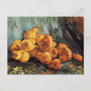 Cartão Postal A vida com o Quince Pears de Vincent van Gogh