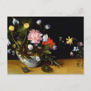 Cartão Postal A vida das flores