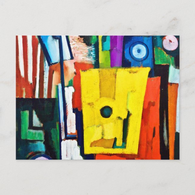 Cartão Postal A vida de um instrumento de Amadeo de Souza-Cardo (Frente)