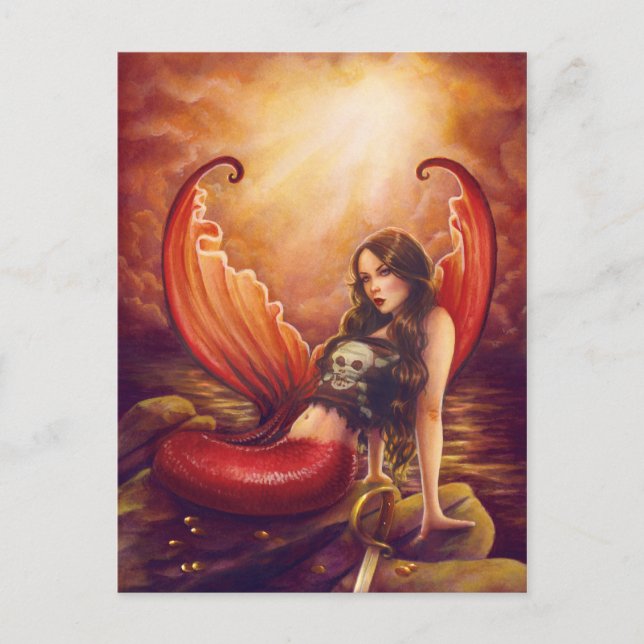 Cartão Postal A vida do pirata para mim (Frente)