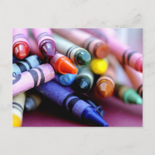 Cartão Postal A vida é como uma caixa dos pastéis