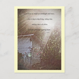 Cartão Postal A Vida Imprime PostCard