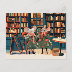 Cartão Postal A vida na cidade de ratos - Booklovers Chitchat