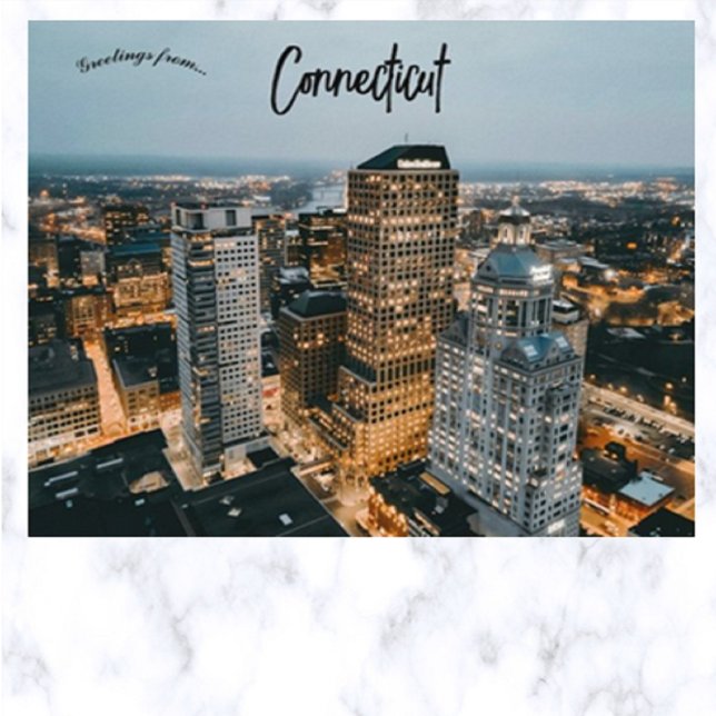 Cartão Postal A View of Hartford Connecticut (Criador carregado)