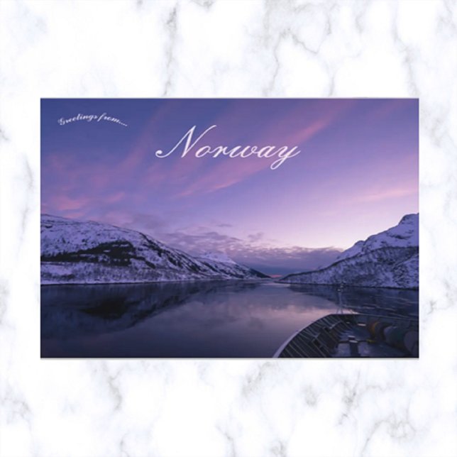 Cartão Postal A View of Lofoten Norway (Criador carregado)