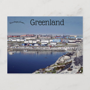 Cartão Postal A View of Nuussuaq Groenlândia