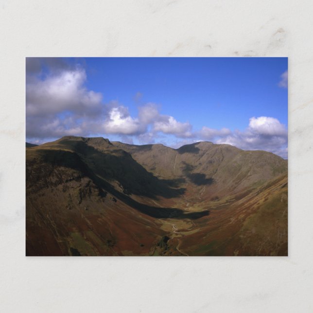 Cartão Postal A view of Wasdale Head England (Frente)