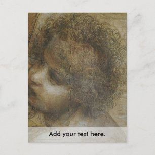 Cartão Postal A Virgem e a Criança com Rua Anne e Rua John