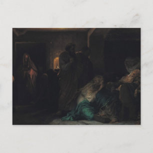 Cartão Postal A Virgem Fainting, 1856