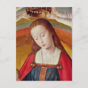 Cartão Postal A Virgem Maria com sua Coroa