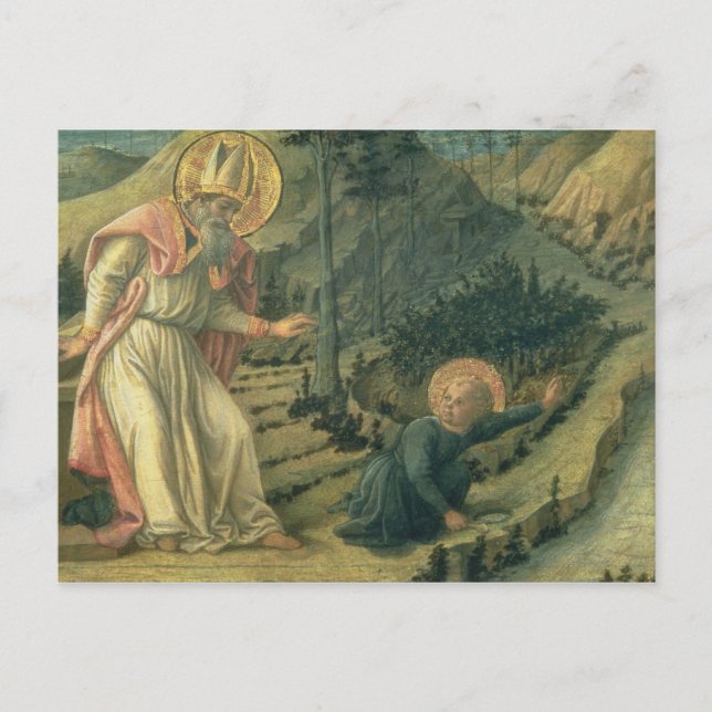 Cartão Postal A Visão das Ruas. Augustine, final da década de 14 (Frente)