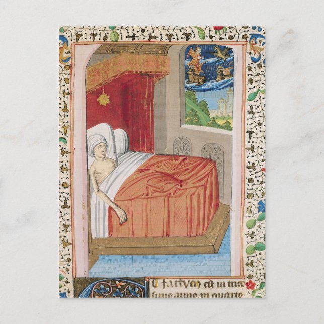 Cartão Postal A visão de Ezekiel (Frente)