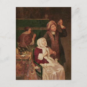 Cartão Postal A visita do médico