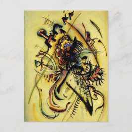 Cartão Postal À Voz Desconhecida de Kandinsky