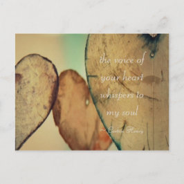 Cartão Postal A Voz Dos Seus Sussurros Para A Minha Alma