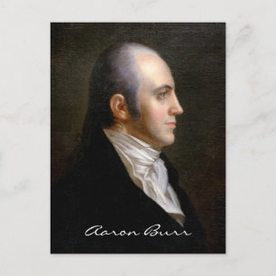 Cartão Postal Aaron Burr
