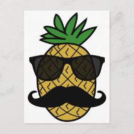 Cartão Postal Abacaxi do hipster