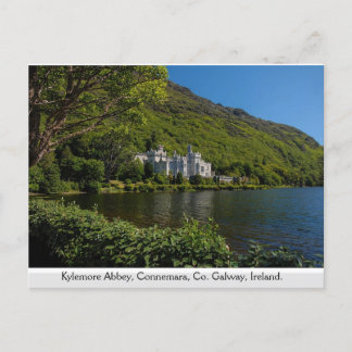 Cartão Postal Abadia histórica de Kylemore, Connemara, Co. Galwa