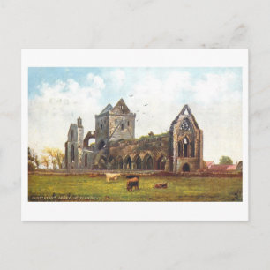 Cartão Postal Abadia Sweetheart, Dumfries, Escócia