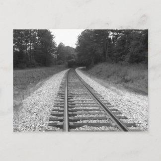 Cartão Postal "Abaixo as trilhas"