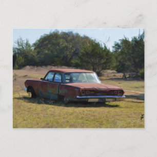 Cartão Postal Abandonado 63 Chev.