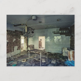 Cartão Postal Abandonado Hospital Pripyat por Chernobyl Postcard
