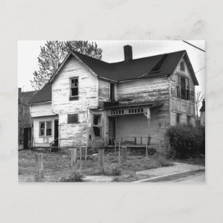 Cartão Postal Abandoned House