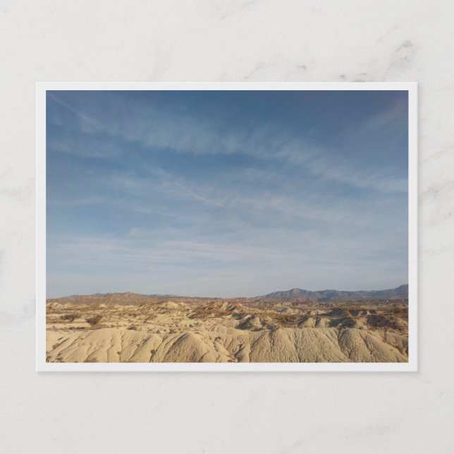 Cartão Postal Abanilla / Deserto de Mahoya (Espanha) (Frente)