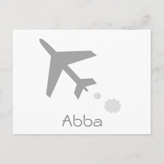 Cartão Postal Abba (Frente)