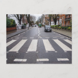 Cartão Postal Abbey Road Crossing - Londres, Inglaterra
