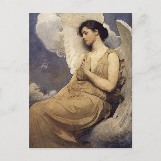 Cartão Postal Abbott Handerson Thayer Winged (Frente)