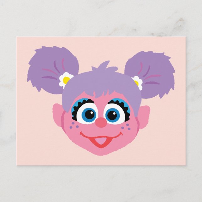 Cartão Postal Abby Cadabby | Face Flor (Frente)