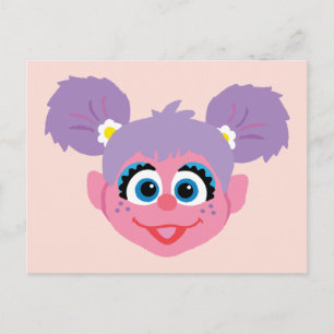 Cartão Postal Abby Cadabby   Face Flor