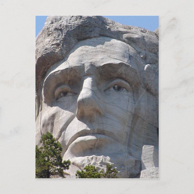 Cartão Postal Abe Lincoln (Frente)