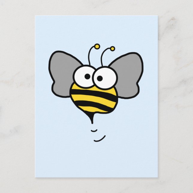 Cartão Postal Abeja Louca (Frente)
