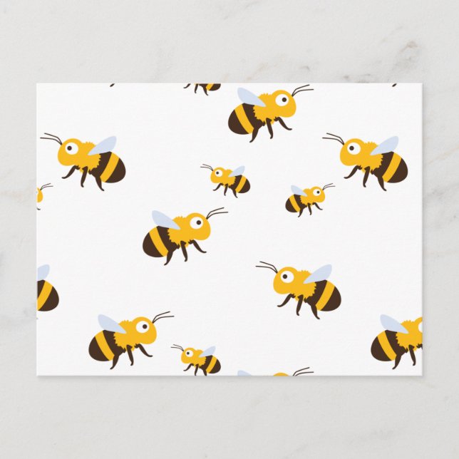 Cartão Postal Abelha (Frente)